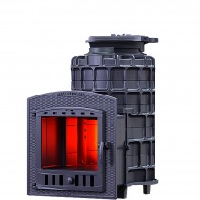 Чугунная банная печь Авангард ЗКН 25 (П2)